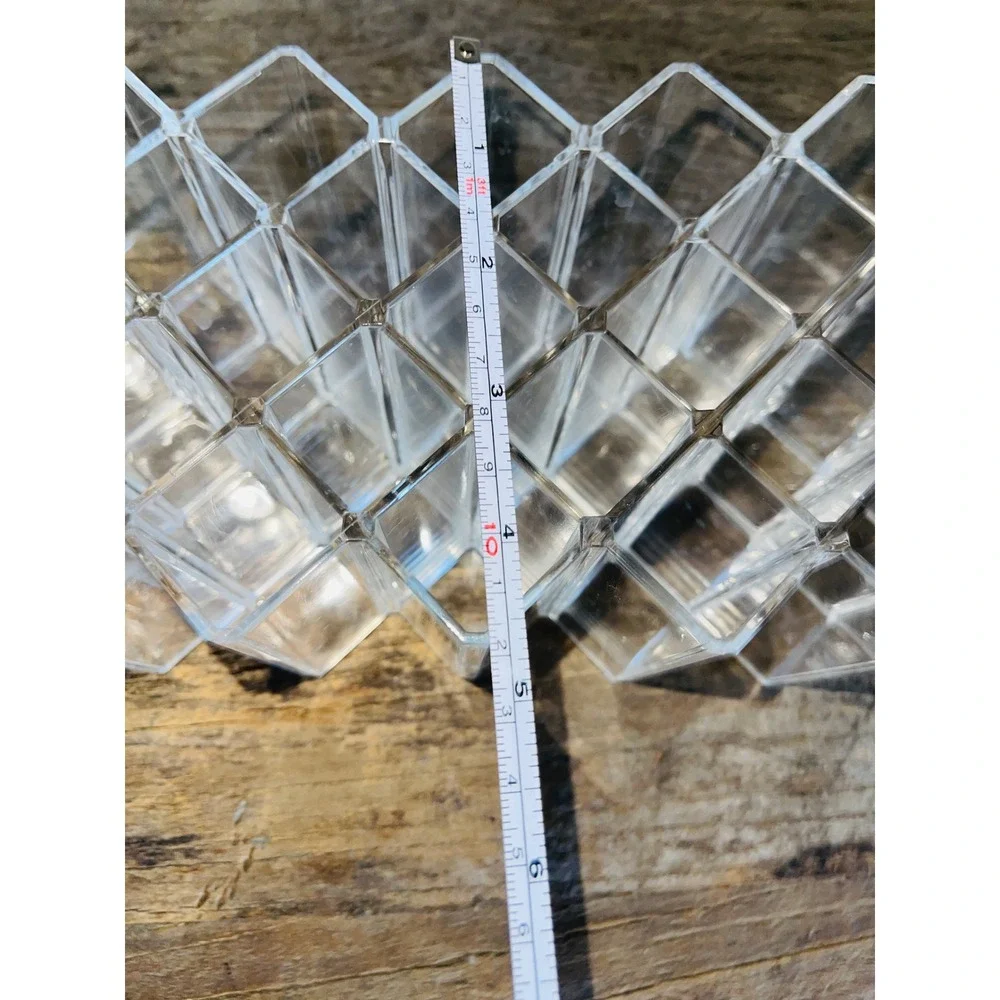 Alegory Home Acrylic Lipstick Tower 28-Slot Clear Organizer